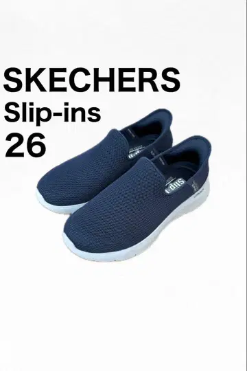 SKECHERS 스케쳐스 슬립온 슬립인즈 26 네이비
