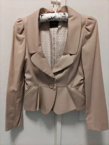 Swingle 자켓 핑크 베이지 사이즈 1 S 여성용