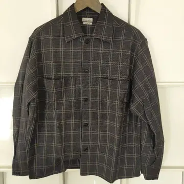 steven alan 체크 무늬 긴팔 셔츠 볼드 핏