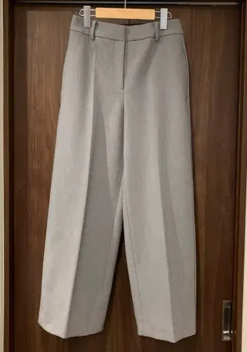 PLST 웜 리저브드 와이드 팬츠 L 그레이