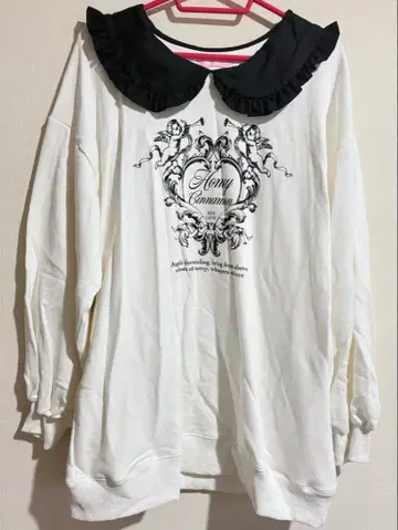 honey cinnamon 트레이닝복 맨투맨 원피스 둥근 카라 천사