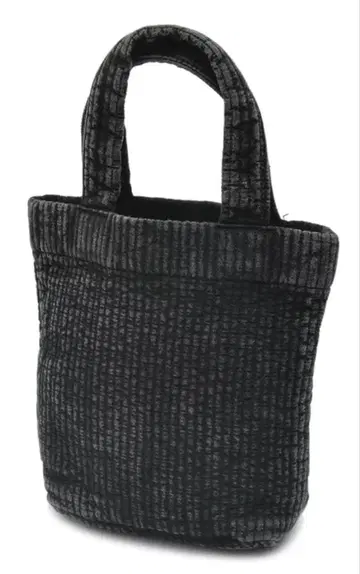 누비백 토트백 블랙