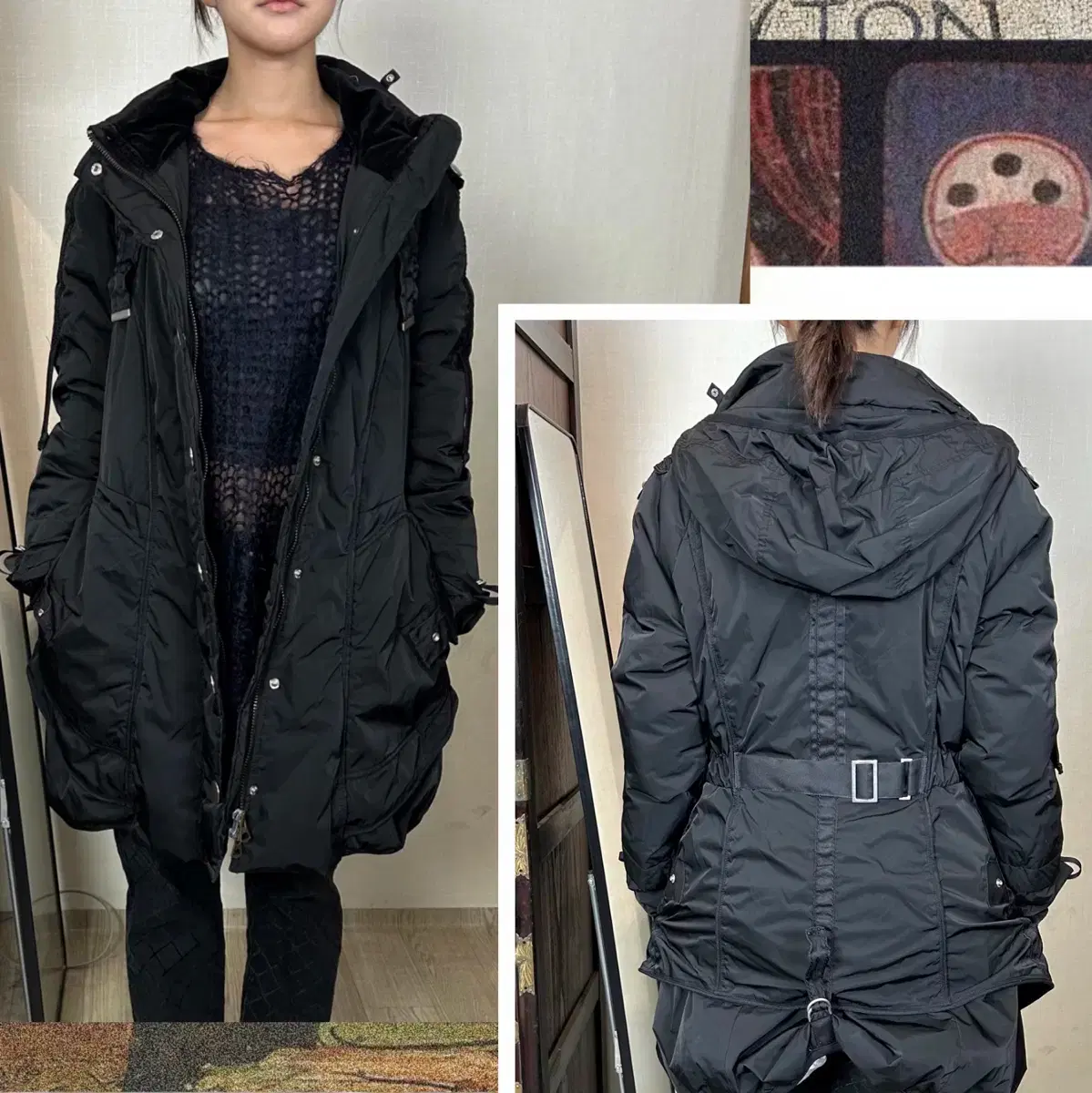 Marithe Francois Girbaud Bondage Parka