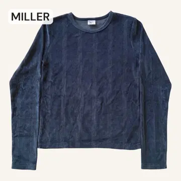 로버트 P. 밀러 벨로아 긴팔 무지 롱 티셔츠