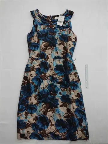 케이트 스페이드 하이 라인 원피스 블루 계열 사이즈 2