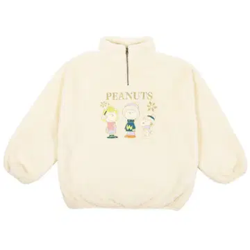 유니버셜 크리스마스 스누피 보아 자켓 L