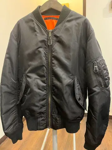 AVIREX MA-1 플라이트 자켓 L 사이즈 블랙