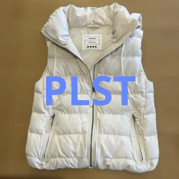PLST 플라스테 아이보리 다운 베스트