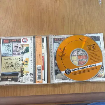 Mr. Children Everything 최초 한정 골드 디스크