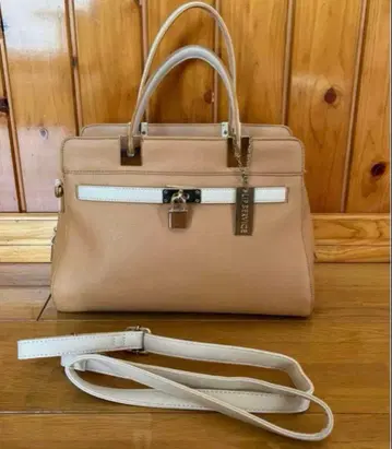 [립 서비스] 핸드백 베이지 핸드백 베이지 숄더백