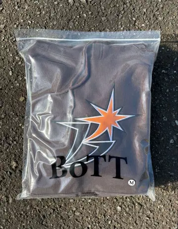 BOTT B 로고 후디 브라운 M 사이즈