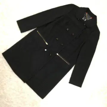 마크제이콥스 롱 코트 울 블랙 XS 사이즈