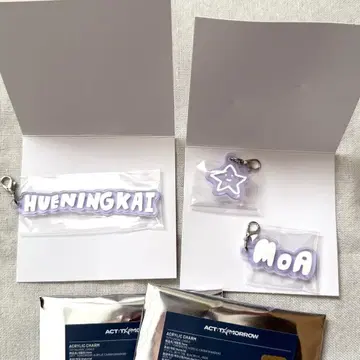 TXT 휴닝카이 아크릴 참 세트