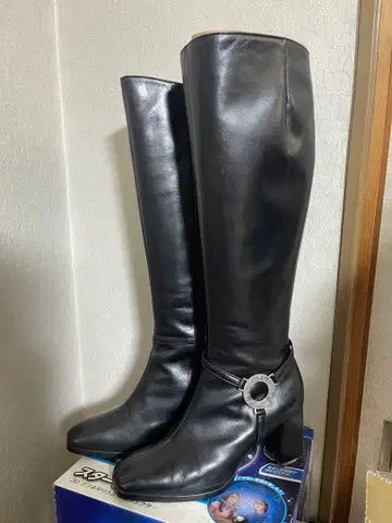 핑키&다이앤 롱 부츠 (블랙)