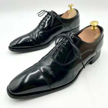 리갈 스트레이트 팁 블랙 25cm 비즈니스 슈즈 일본제 Y1259