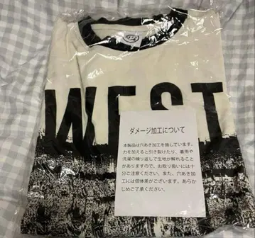 [ 미개봉 ] WEST. AWARD 후지이 류세이 프로듀스 T셔츠