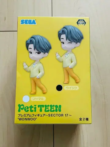 미개봉 SEVENTEEN 원우 petiTEEN 피규어 윙크