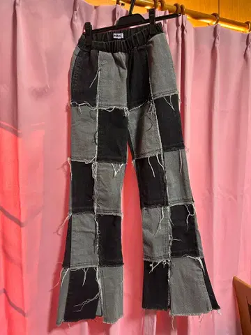 PUNYUS 패치워크 데님