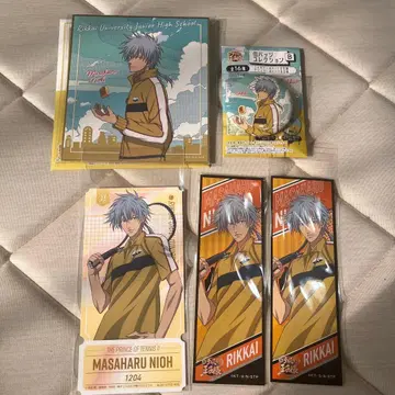 신 테니스의 왕자님 테니프리 니오 마사하루 미니 색지 캔뱃지 외 릿카이