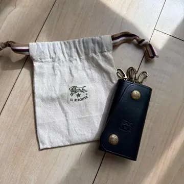 IL BISONTE 4연 키케이스 블랙 복조리 포함