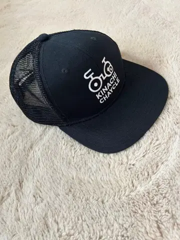 KINACHI CHAYCLE 블랙 메쉬 캡