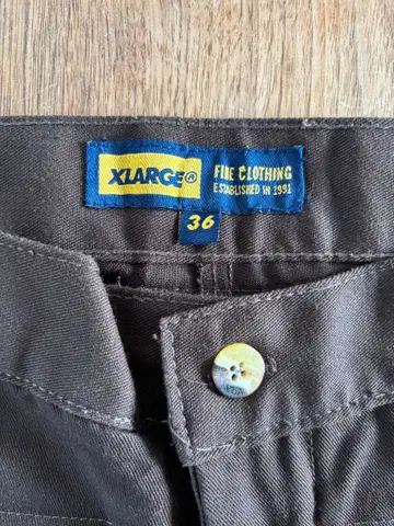 XLARGE 워크 팬츠 36 브라운 90년대