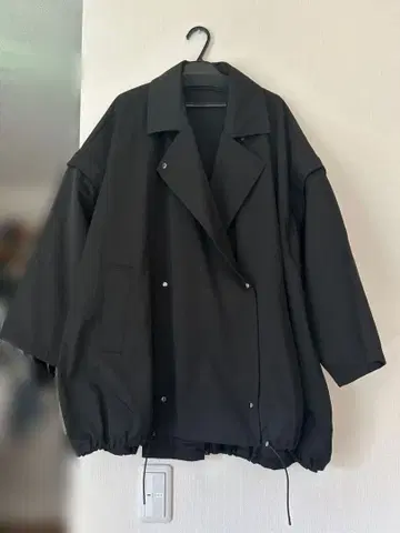 오버 사이즈 더블 브레스트 자켓