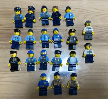 레고 시티 경찰관 폴리스 도둑 미니 피규어 세트 20체 정품