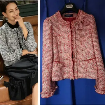 엠즈 그레이시 팬시 트위드 자켓 카탈로그 게재