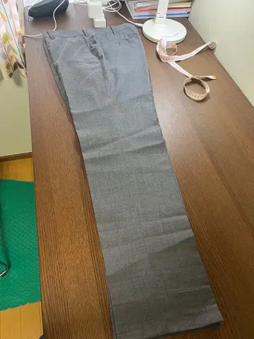 가마쿠라 셔츠 울 슬랙스 (노턱) 그레이 계열 사이즈 50