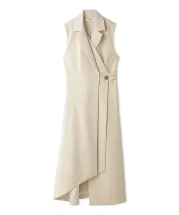 snidel 슬리브리스 테일러드 롱 원피스