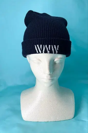 THE H.W.DOG&CO 니트 모자 남성용 비니 네이비