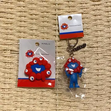 EXPO2025 오사카 간사이 만박 미야쿠미야쿠 마그넷 입체 키링