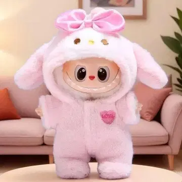 Labubu 라부부 옷 마이멜로디 인형옷 17cm 봉제 인형옷 활