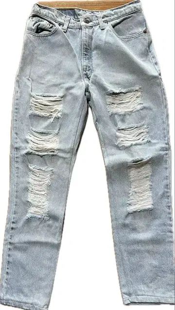 Levi's 리바이스 데미지 데님 데미지 진 데님 팬츠