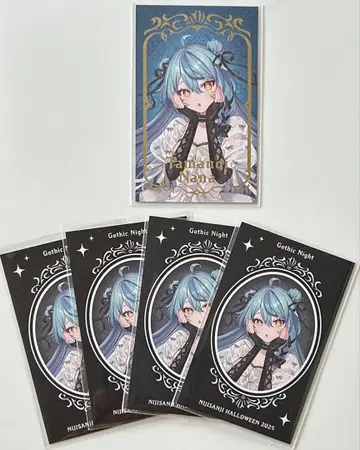 니지산지 타마노이 나나 Gothic Night 랜덤 사진풍 카드