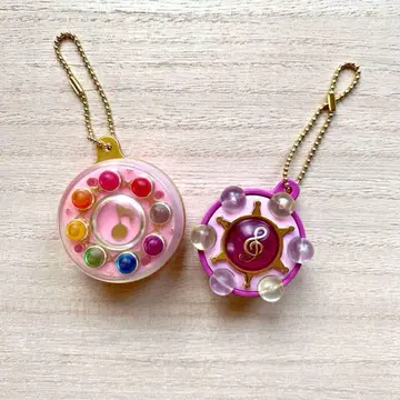 오쟈마녀 도레미 탭 참 컬렉션 키링 가챠