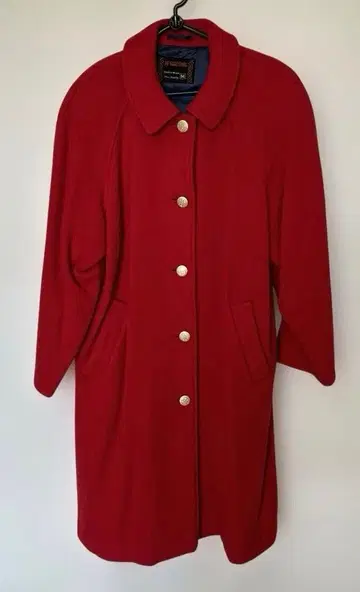 [ McGREGOR ] 빨간색 롱 코트 M 사이즈