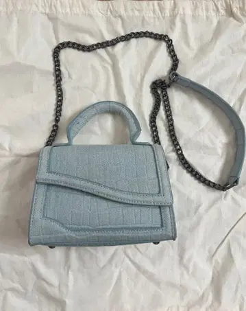 ZARA 데님 숄더백