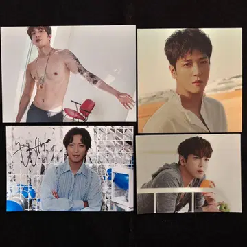 CNBLUE 용화 엽서 프린트 사인 포함
