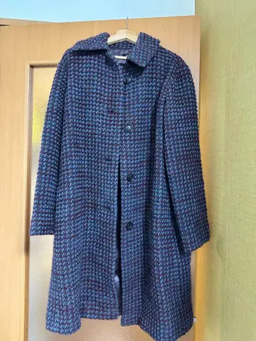 할인 A.P.C. 네이비 계열 롱 코트 34 사이즈