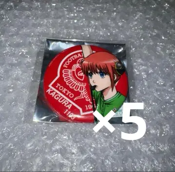 은혼 베르디 캔뱃지 카구라 5종 세트