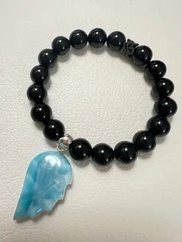 도미니카산 라리마 모리온 팔찌