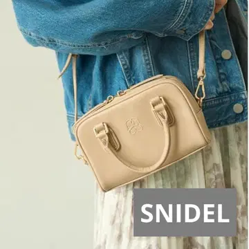 SNIDEL 미니 보스턴 백
