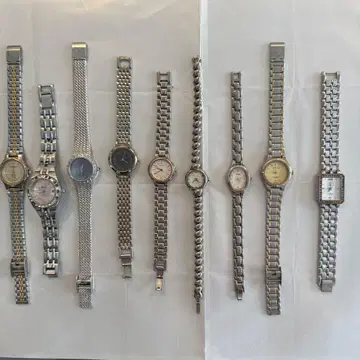 여성용 손목시계 묶음 판매 7점