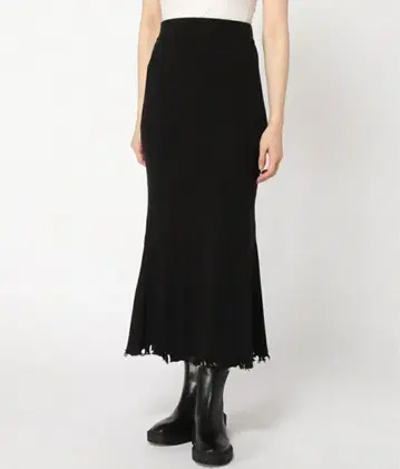 [택 포함] pageboy 니트 롱 스커트