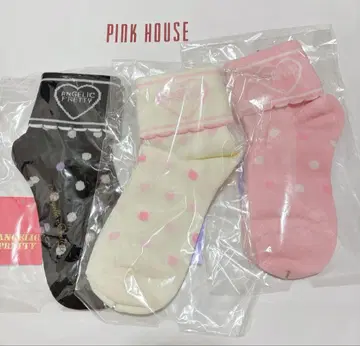 ANGELIC PRETTY 도트 무늬 삭스 3족 세트