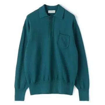 미사용 새상품 정가 22000엔 투모로우랜드 코튼 카노코 니트 피케 셔츠