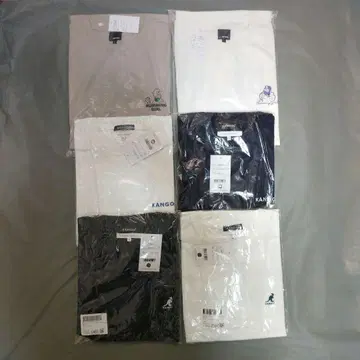 T셔츠 L 사이즈 미개봉품 6매 세트