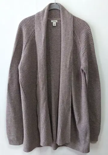 L.L.Bean 면 니트 가디건 사이즈 M 브라운 계열 루즈핏